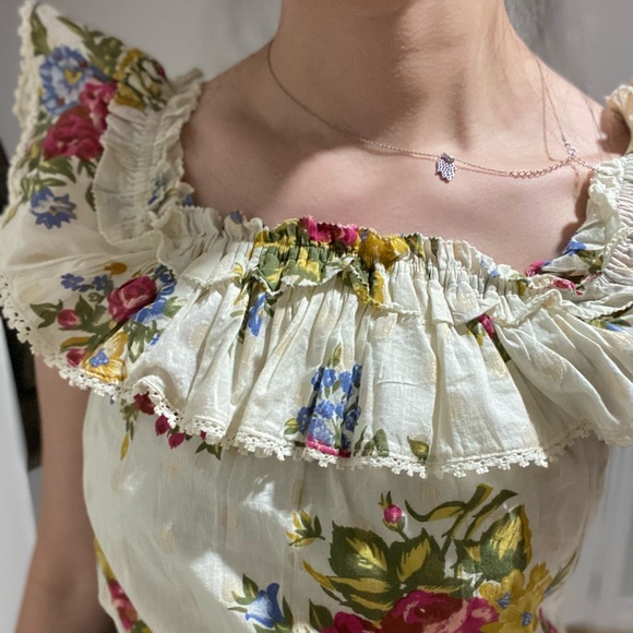 House of Harlow 1960 ivory top - Picture 7 of 7